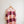 large stripe top oversized | salmon mauve