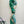 floral tassel bandana | green + blue