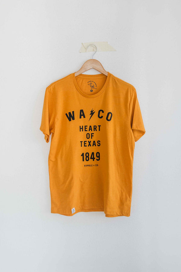 waco bolt | vintage gold tee