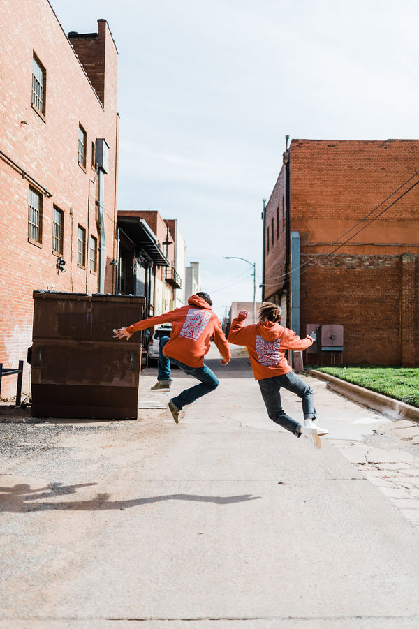 wavy wichita falls texas | pigment amber hoodie