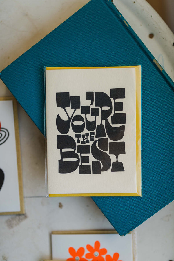 you're the best | card