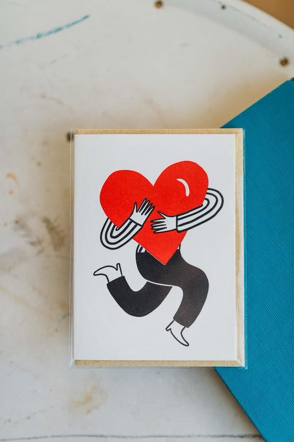 holding your heart | card