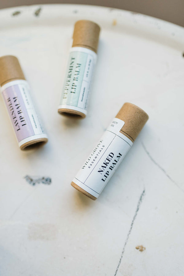 all-natural beeswax lip balm | lavender