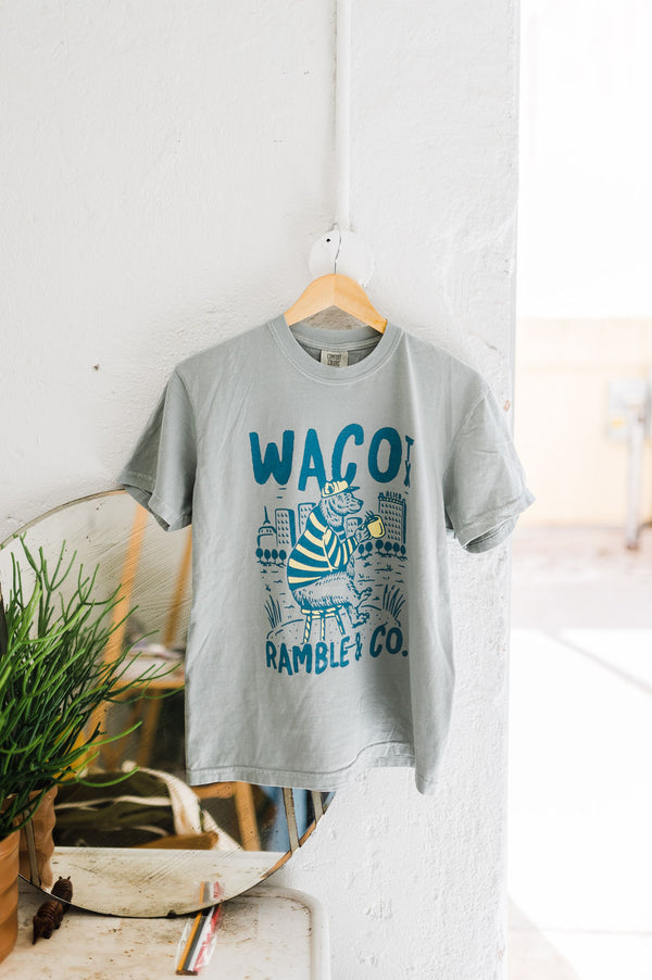 waco bear on the brazos | bay comfort colors tee