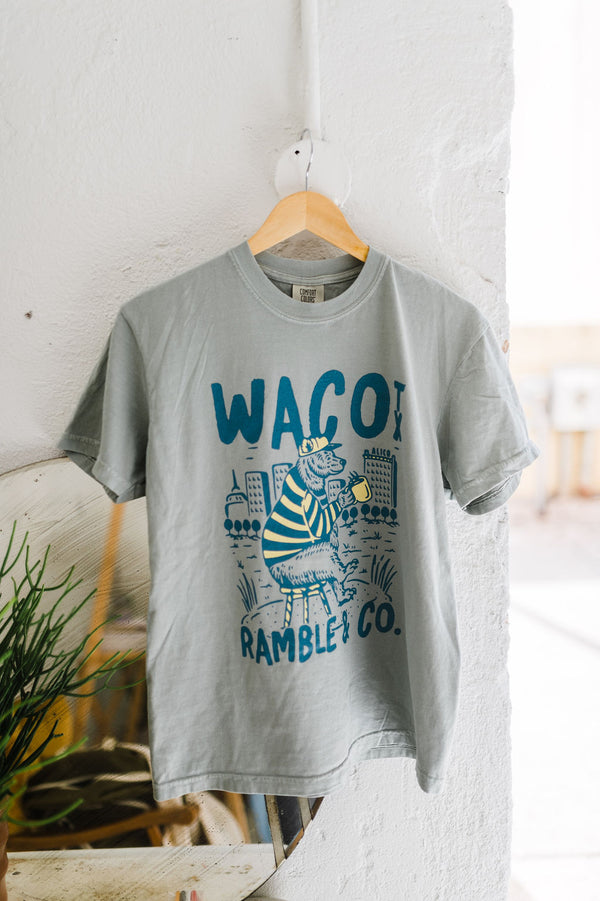 waco bear on the brazos | bay comfort colors tee