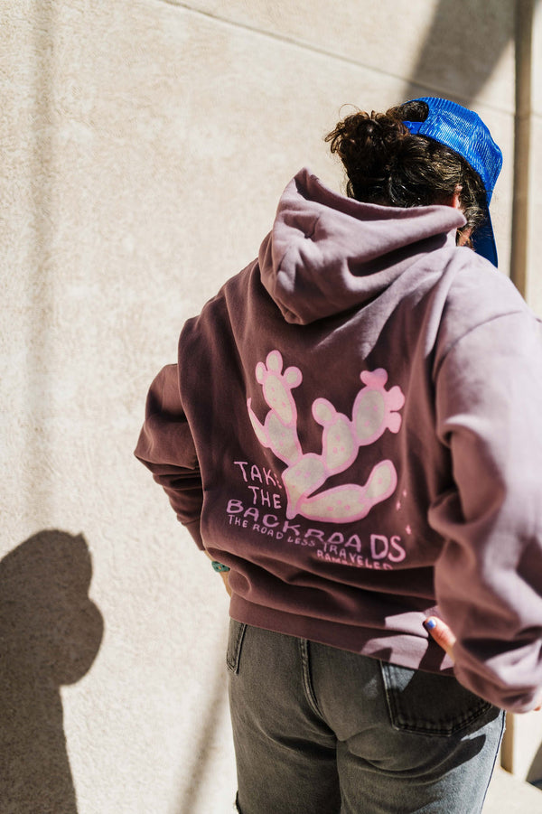 take the backroads | orchid hoodie