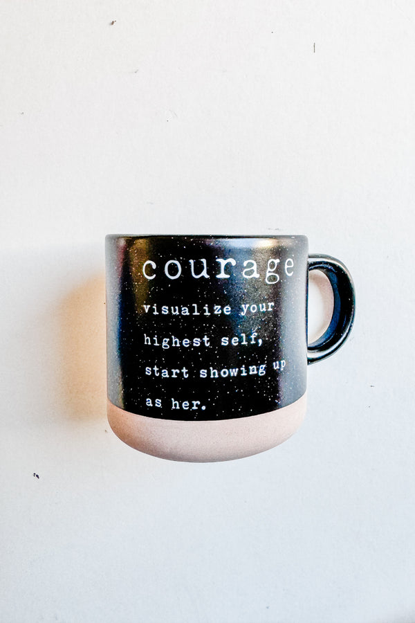 courage | diner mug