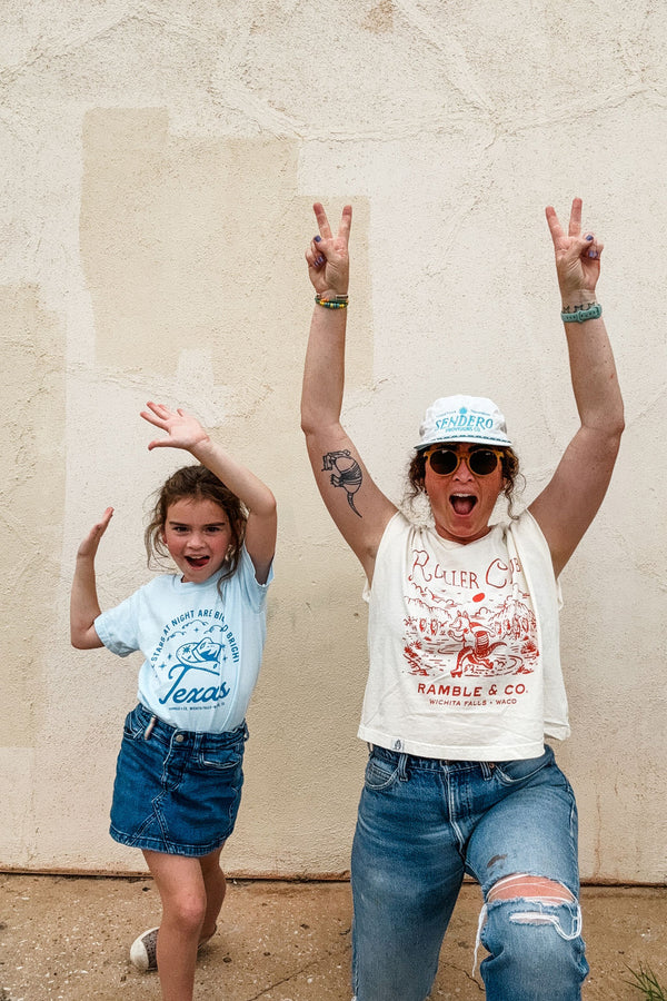 roller club | cream boxy muscle tee