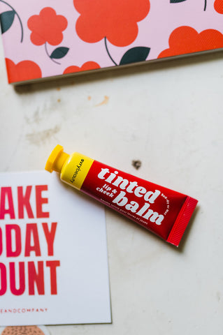 lip & cheek tint | red-dy or not