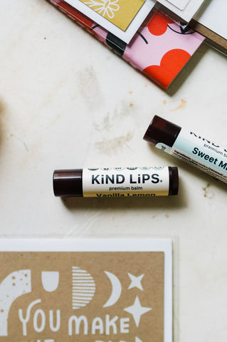 lip balm | vanilla lemon