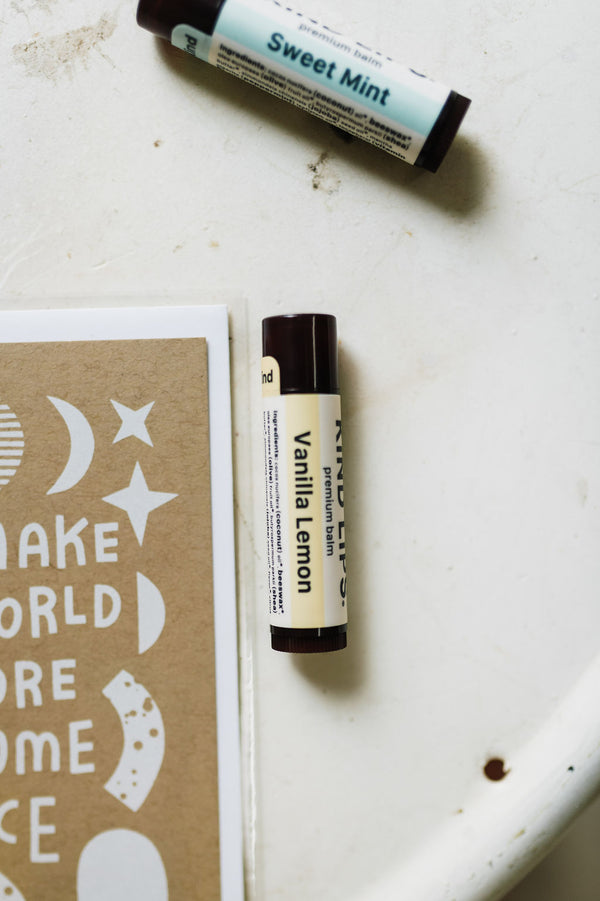 lip balm | vanilla lemon