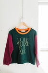 love where you are | laurie ramble boxy sweatshirt