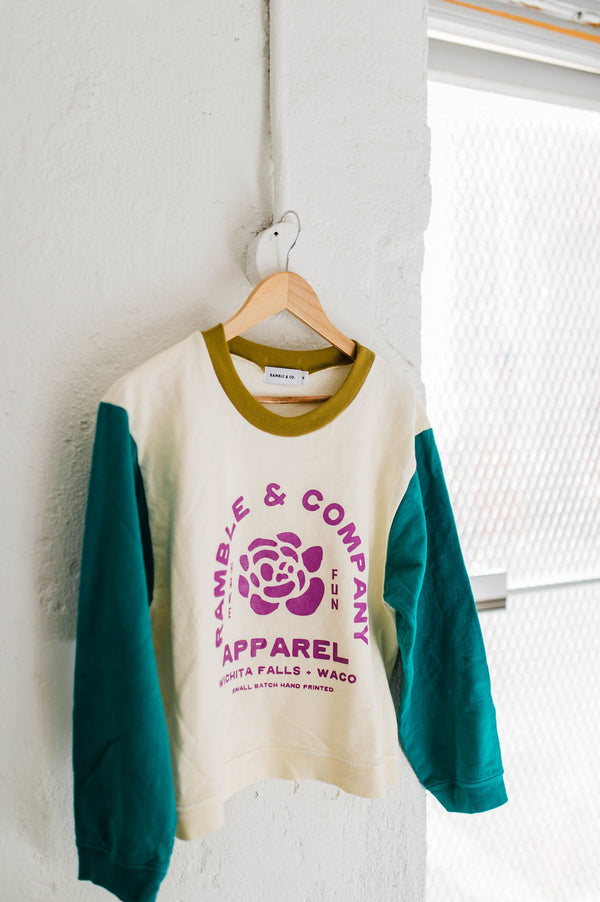 ramble rose  | sundee ramble boxy sweatshirt