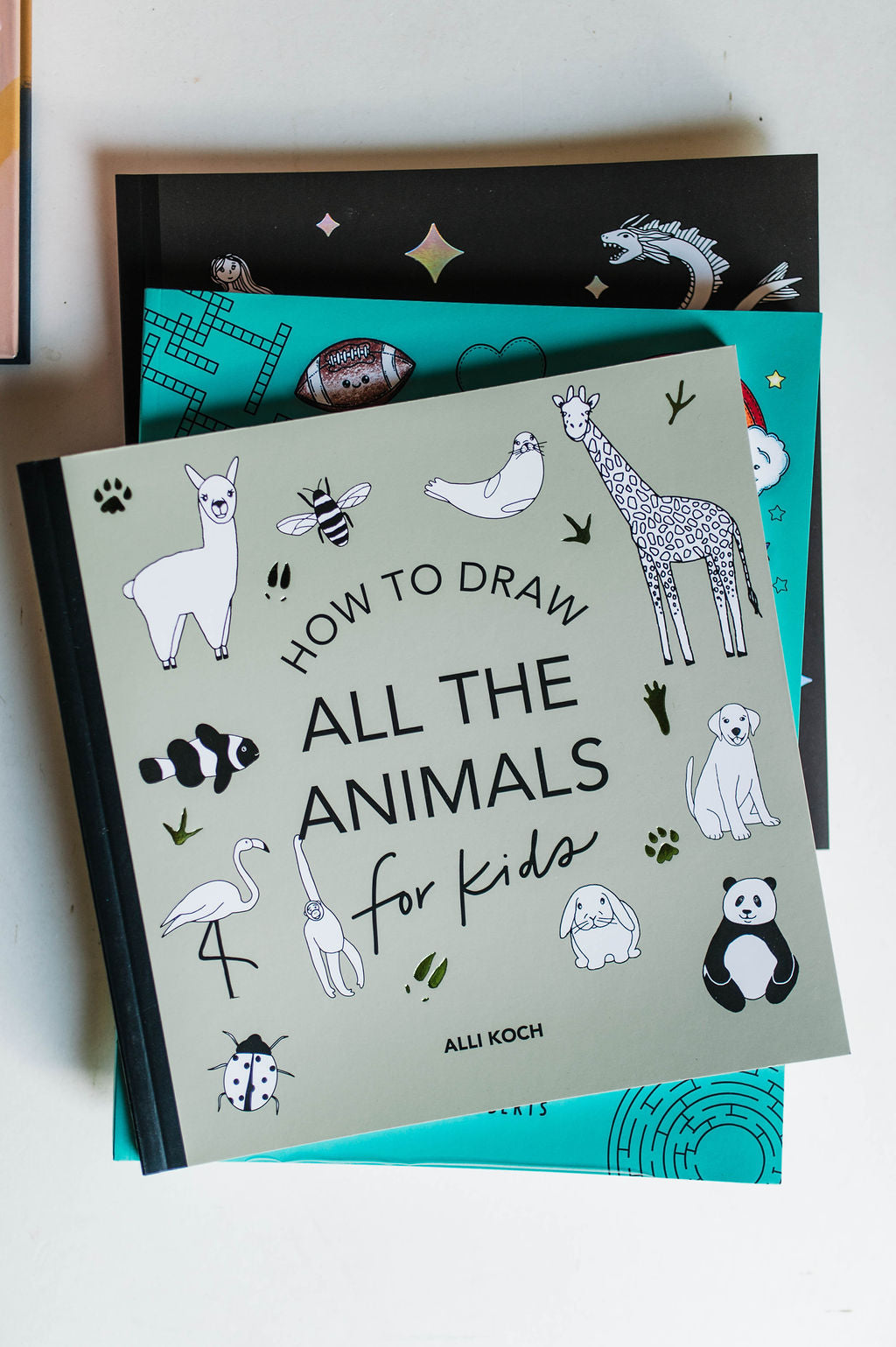 how to draw all the animals for kids by alli koch | activity book