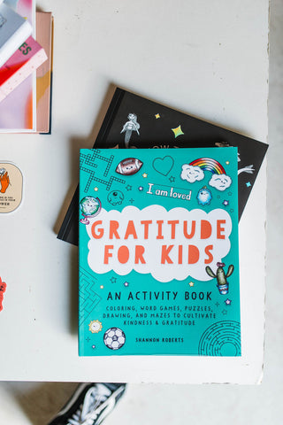 gratitude for kids by shannon roberts | activity book