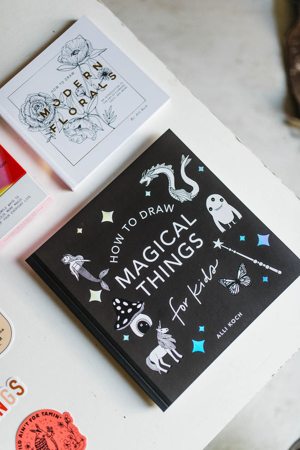 how to draw magical things for kids by alli koch | activity book