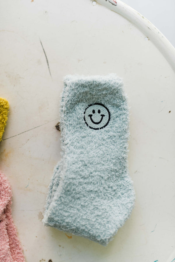 cozy smile socks | multi colors