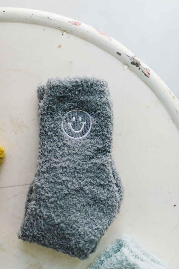 cozy smile socks | multi colors