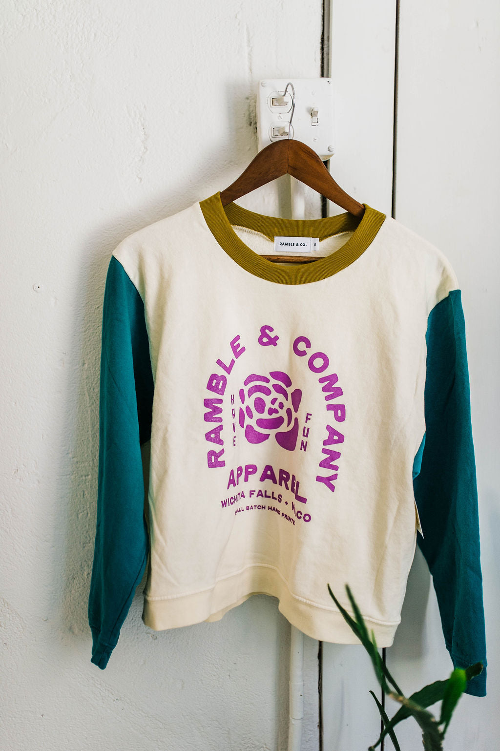 ramble rose  | sundee ramble boxy sweatshirt