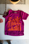 you are magic | boysenberry youth tee