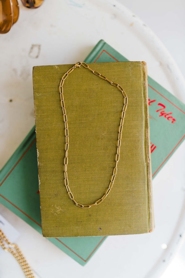 chain necklace | 18K gold