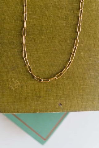 chain necklace | 18K gold