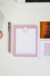 smiley | notepad by ramble & co