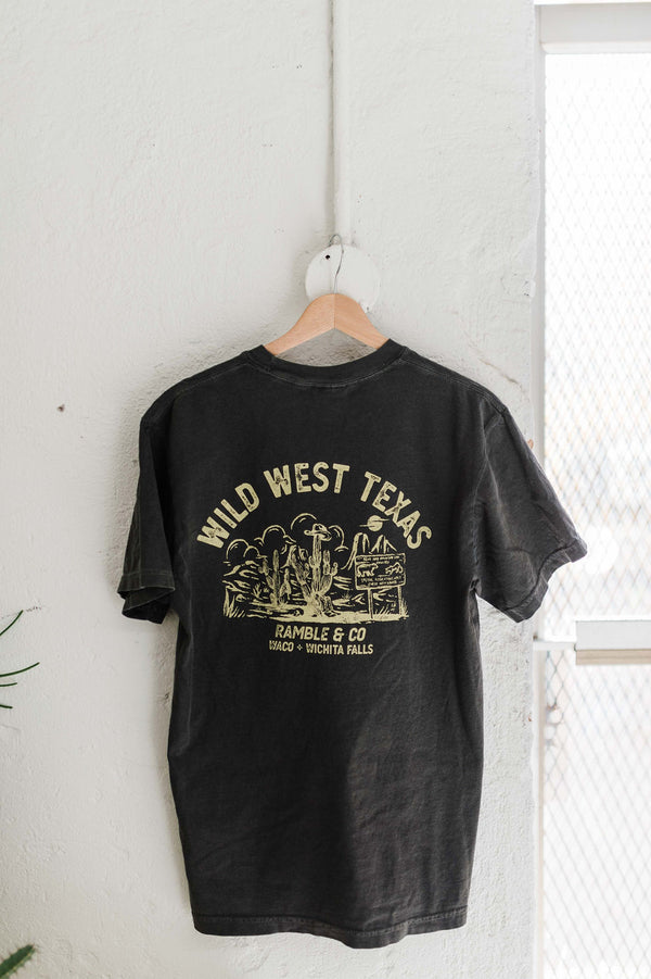 wild west tx | pepper comfort colors tee