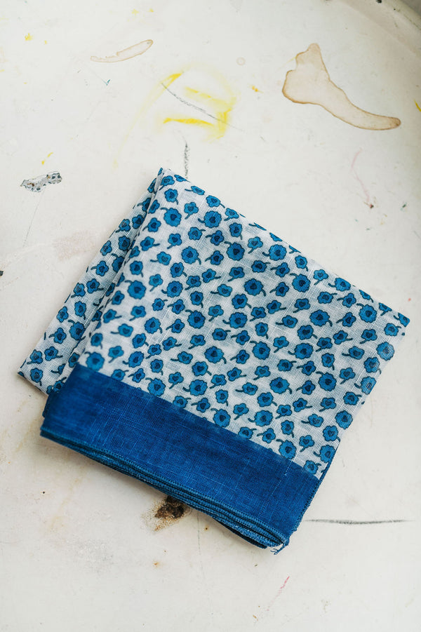 blue pattern | bandana