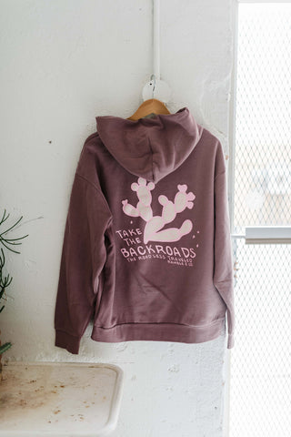 take the backroads | orchid hoodie