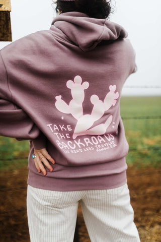 take the backroads | orchid hoodie