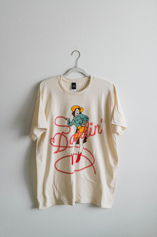 darlin' cowgirl tee