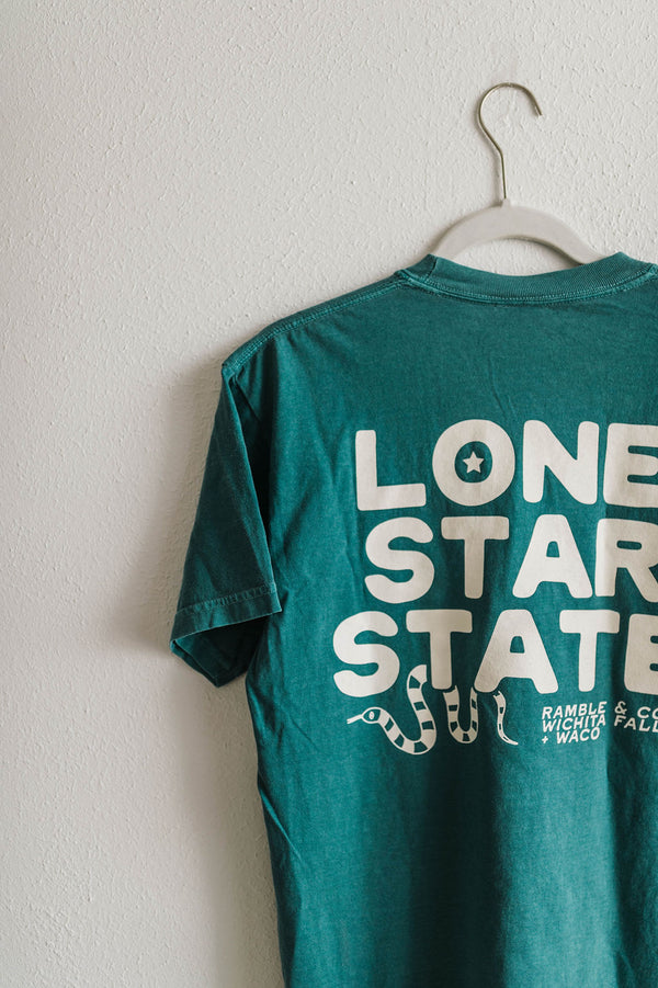 lone star state | emerald comfort colors tee