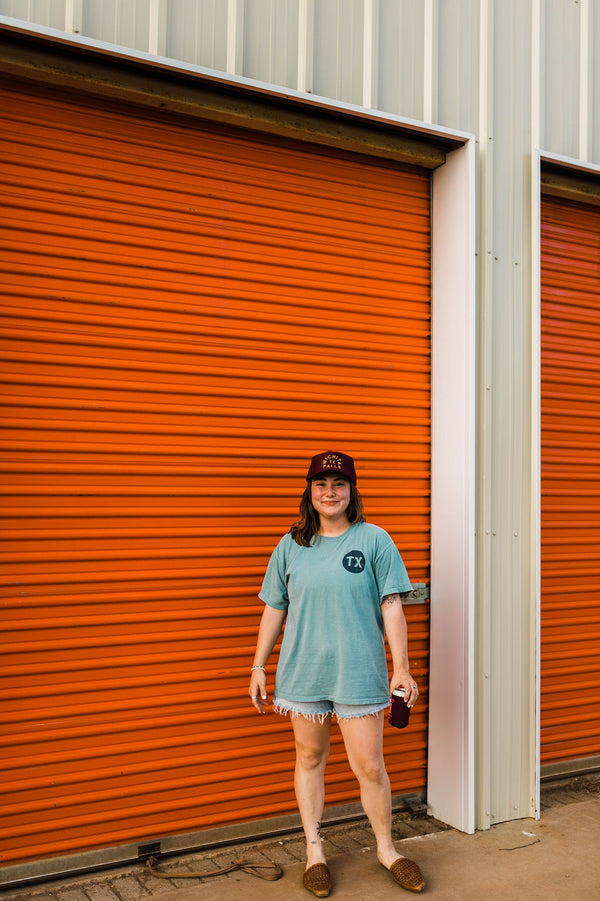 the lone star tee | seafoam