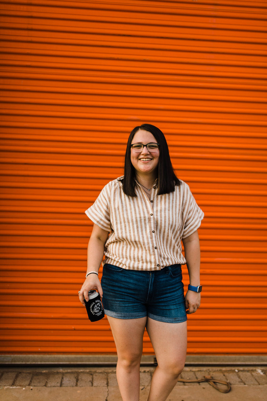 marigold stripe | button up shirt
