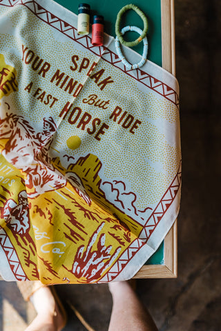 fast horse | bandana