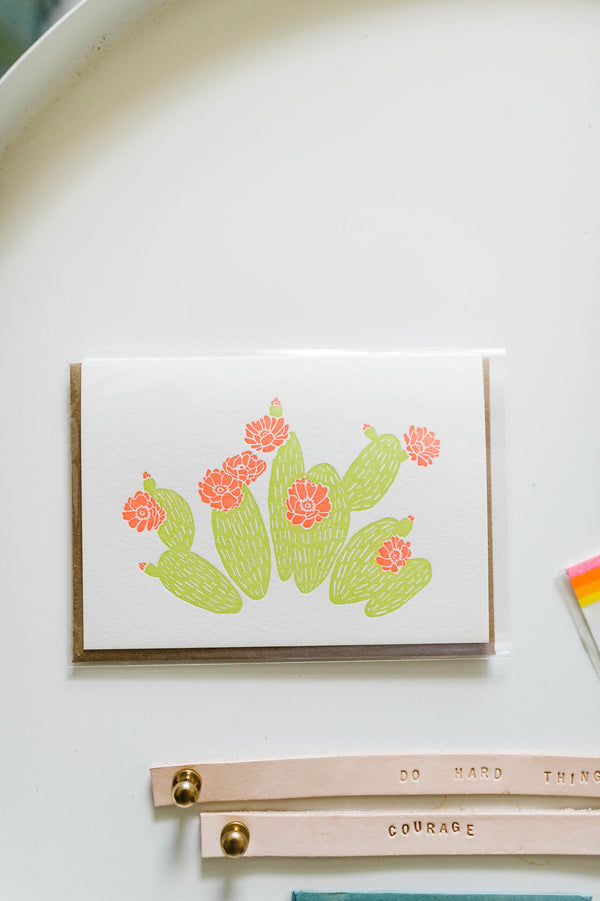 prickly pear | card