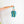 stripe bucket tote | blue + green