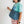 joy | chalky mint comfort colors boxy cropped tee