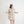 polka dot pleated poplin mini dress | cream + black
