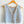 striped knit sweater vest | blue and white