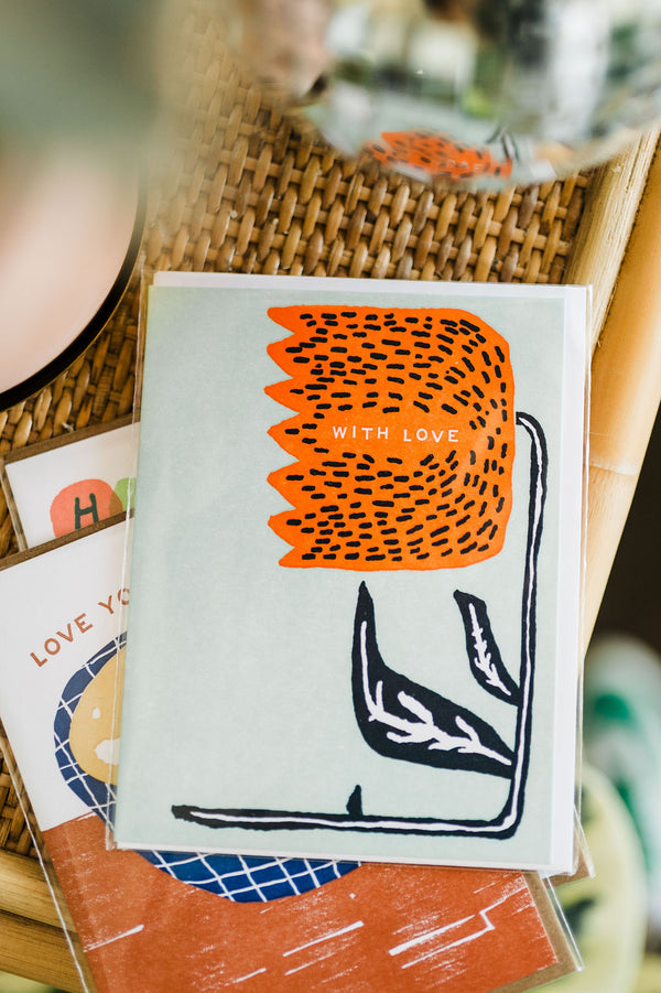 with love | card