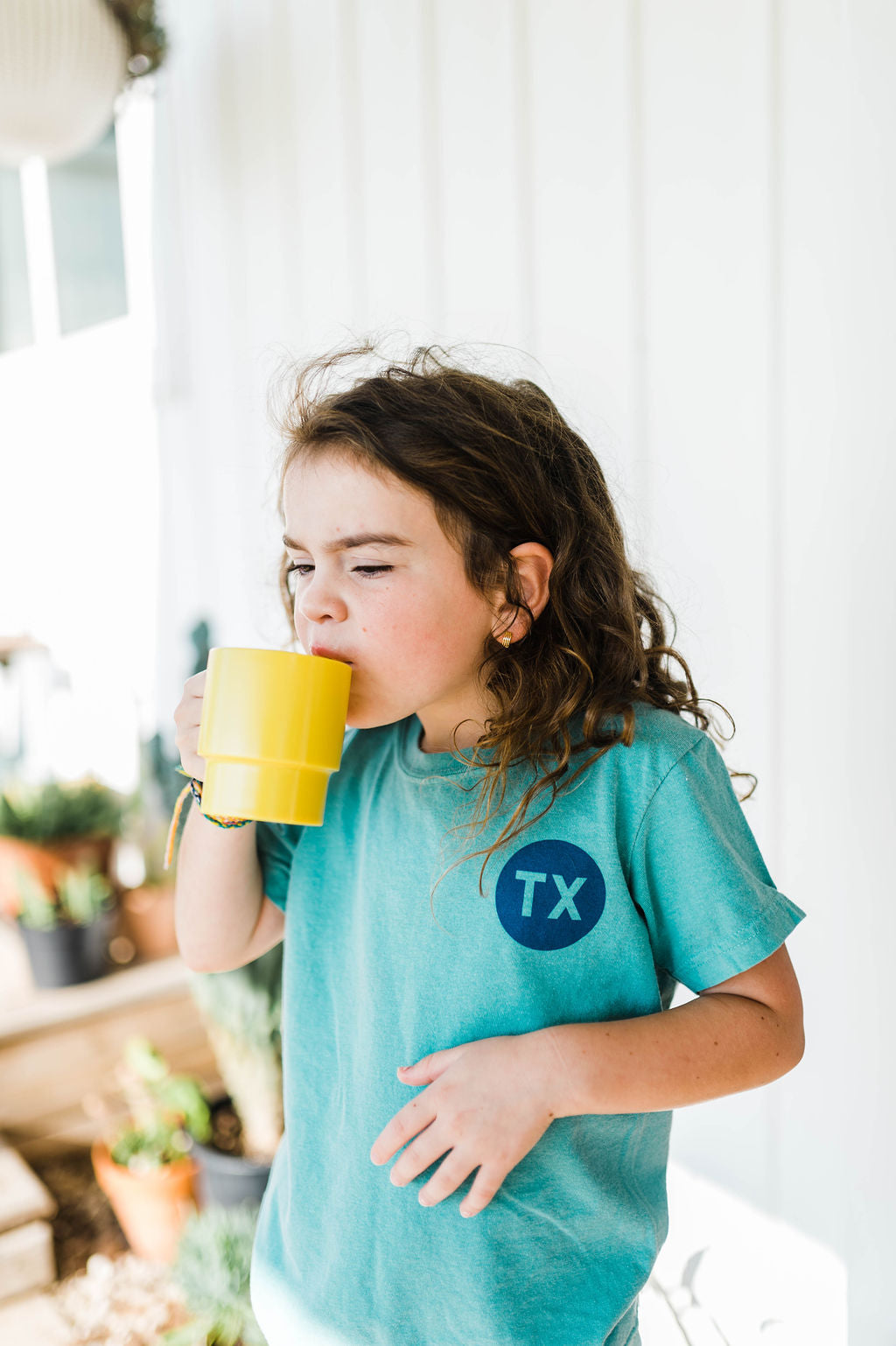 lone star state | sea foam youth tee