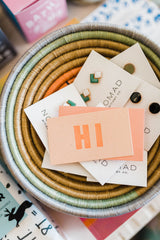 hi | mini card