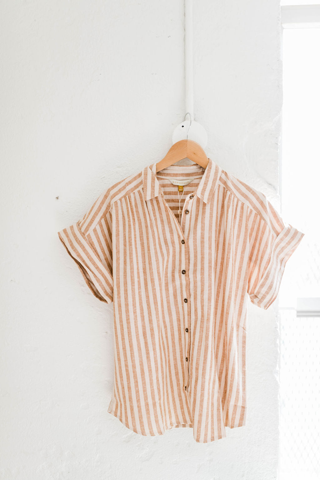 marigold stripe | button up shirt