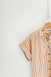 marigold stripe | button up shirt