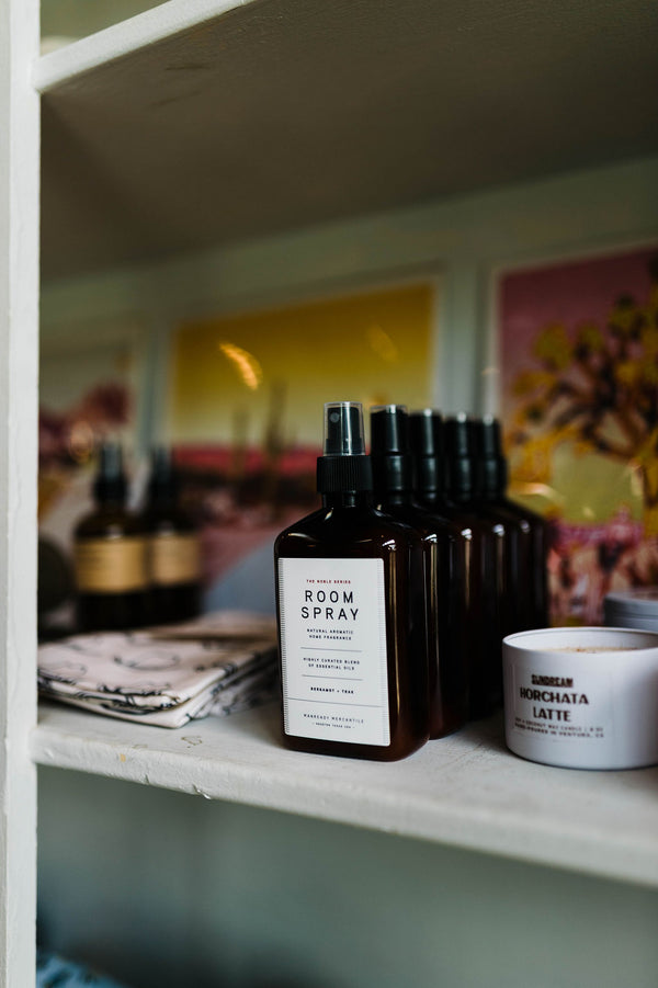 room spray | bergamot + teak