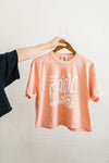 you are magic | peachy boxy cropped tee