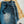 lace-up shorts | blue denim