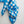 printed bandana | blue check